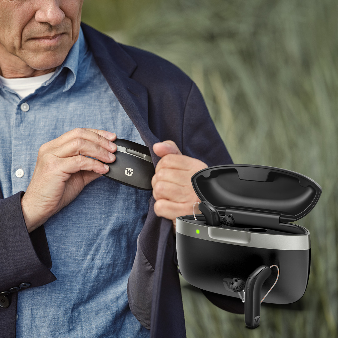 Widex Smart RIC met powerbank