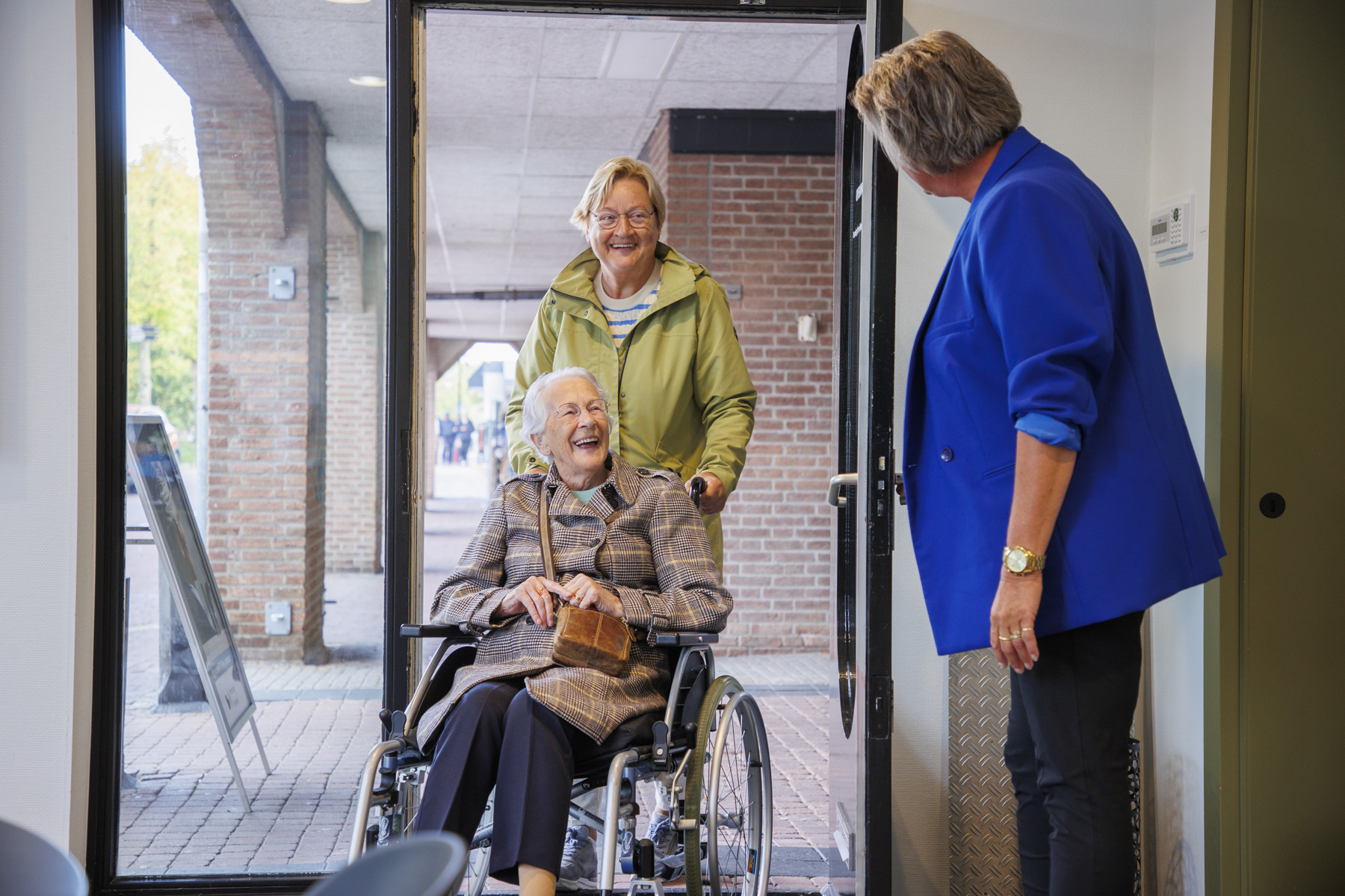 Ontvangst bij Hoorzorg Friesland